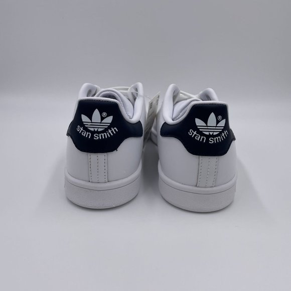 Adidas Stan Smith White / Navy Womens Shoes - Picture 5 of 8
